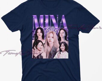 Mina Twice Shirt, Mina Vintage Tshirt, Mina Fan Tees, Mina Bootleg