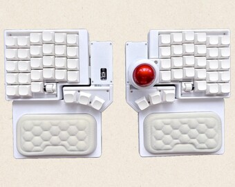 キーボード ErgoSNM White Trackball Split Keyboard ErgoSNM White Trackball Split Keyboard Split Keyboard Kit