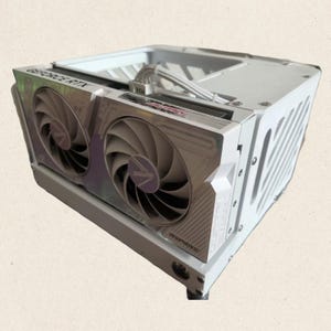 Unique Custom ITX Case | Semi-Open Case | 3D-Printed PC Case | Computer Case | Customization Available | White Gaming Desktop Stand, Tower