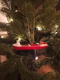 Edmund Fitzgerald Christmas Ornament | 3D Printed Freighter | Great Lakes Ship Ornament
