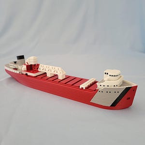Arthur M. Anderson 3D Printed Floating Toy Model Ship