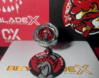 Beyblade x display stand (Areo Pegasus Red)