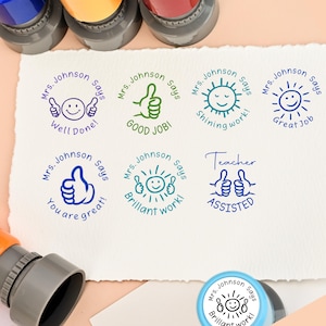 Personalized Teacher Stamp, Teacher Stamper,Personalized Teacher Gift, Classroom Teacher Stamp,Gift for Teacher,Custom Teacher Stamp,