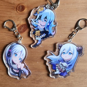 Project Sekai nightcord at 25:00 pjsk keychain Kanade