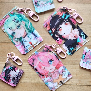 Zenless Zone Zero Acrylic Photocard (Manato/ Hugo/ Harumsa/ Lycaon/angelofdelusion)