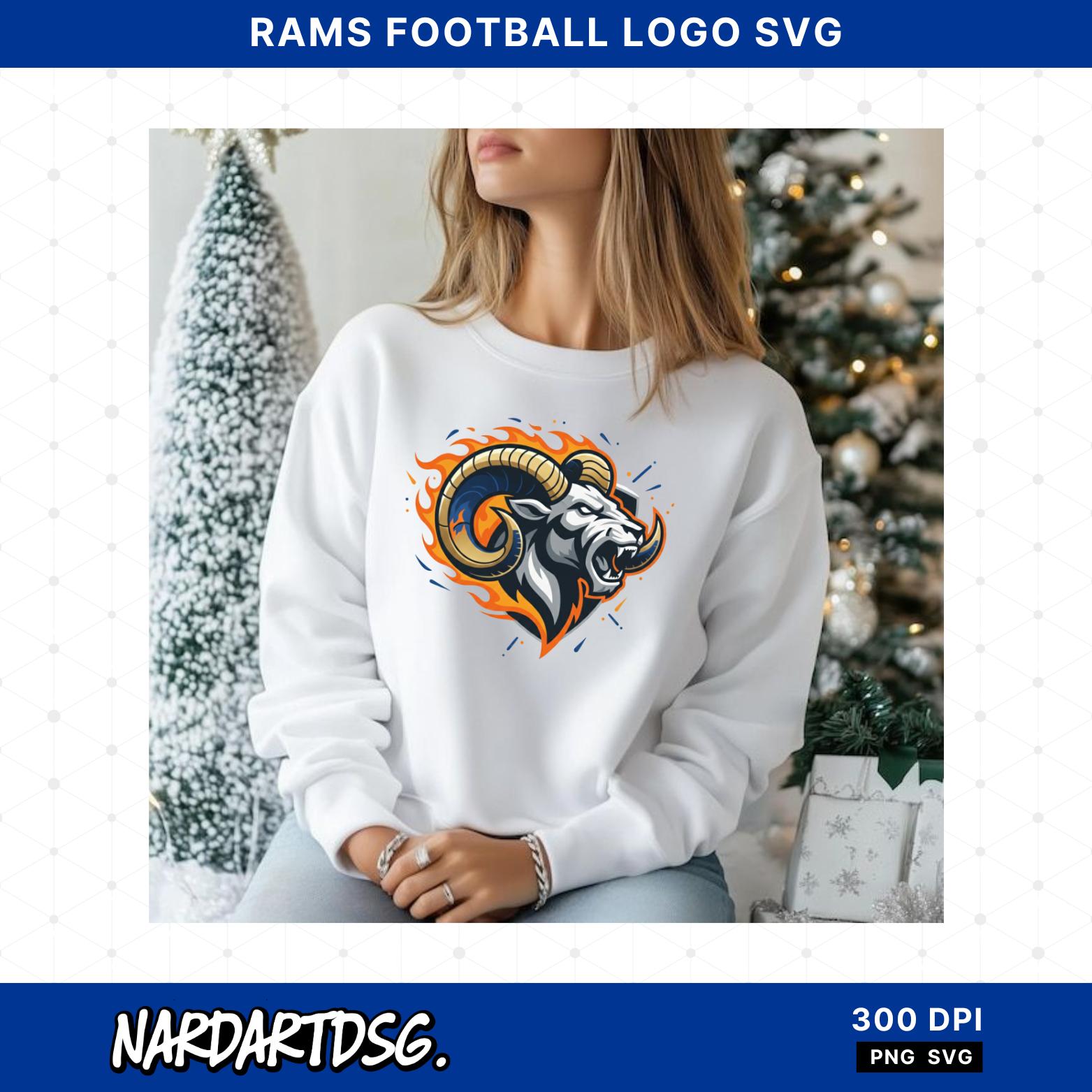 Rams Logo SVG – Football Team Mascot, Cut File (digital Download) - Etsy