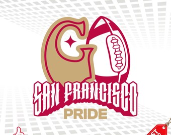 San Francisco Football SVG: Team Pride Design (Digital Download)
