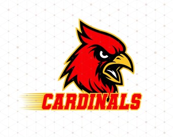 Cardinals Logo SVG – Football Team Mascot, Cut File (Digital Download)