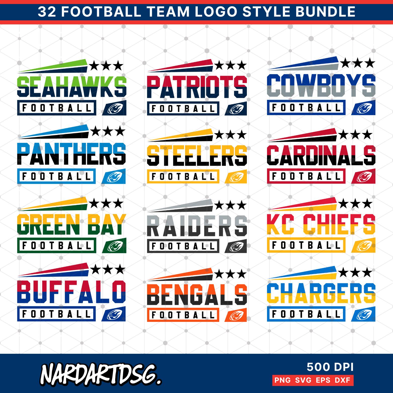 Nfl Team Names Svg - Etsy, image size:1563x1563