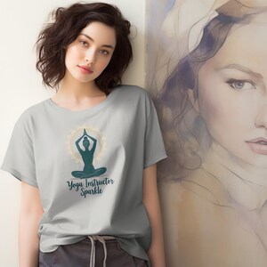 Yoga Instructor T-Shirt | Meditation Tee, Zen Gift for Yogi, Spiritual Tee