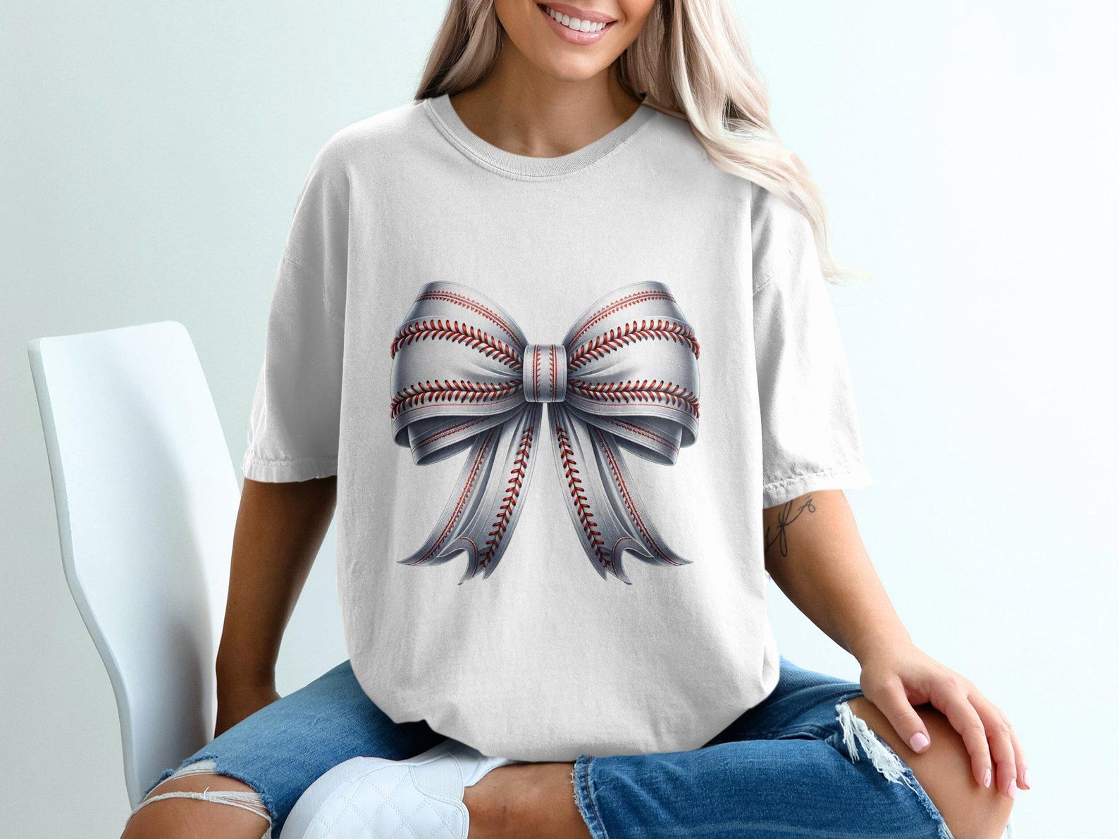 Baseball Bow Clipart, Digital Download Bow, Sports Bow Graphic ...