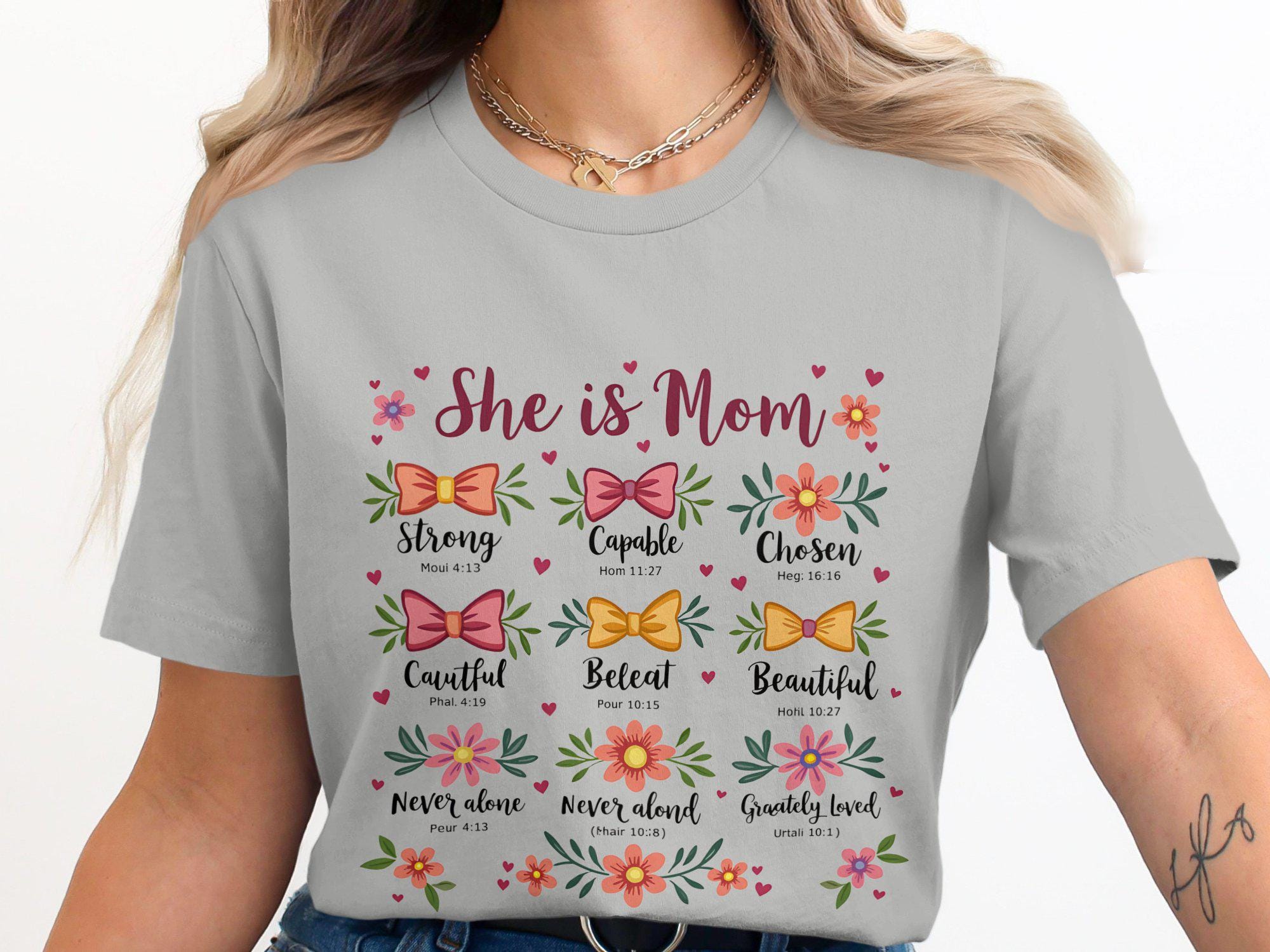 Mother's Day Digital Art Print, Inspirational Mother's Day Gift, Floral ...