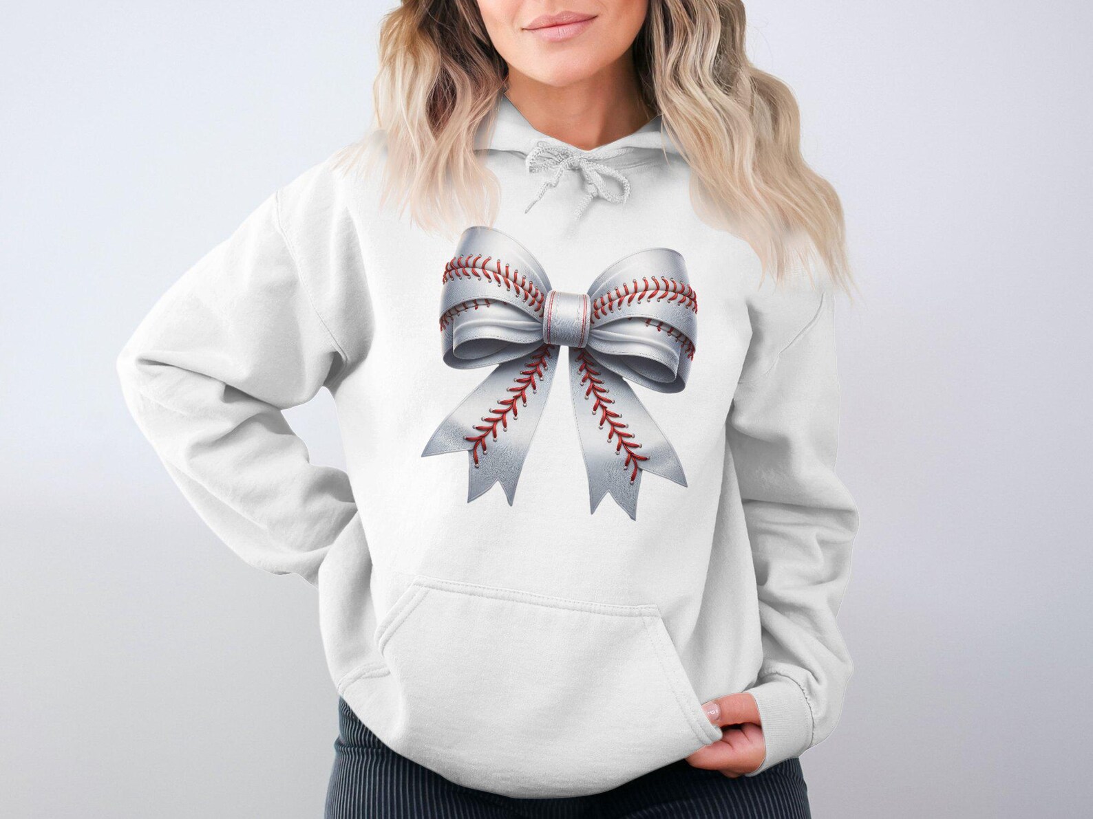 Baseball Bow PNG Digital Download, Printable Baseball Bow Clipart, MLB ...