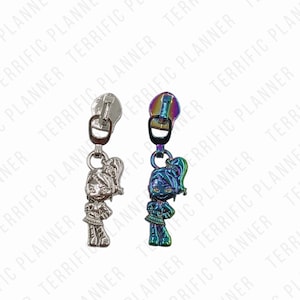 Candy Cart Racing Girl Zipper Pulls size 5