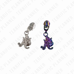Sea Witch Zipper Pulls Charms size 5