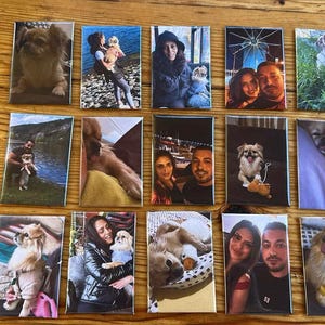 Personalized fridge magnet – add your photo, text, date & emotion! Perfect for a loved one, baby, pet, or special occasion!