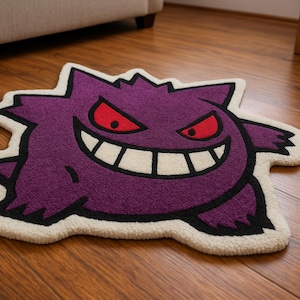 Gengar Rug,Tufted Handmade Non-slip Area Rug Home Decor From Manufacturers In India