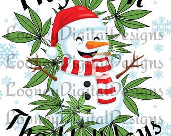 High on The Holidays SVG