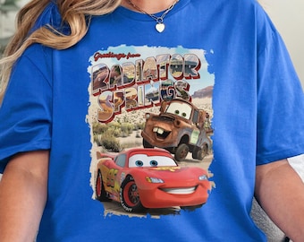 Disney Cars Radiator Springs Shirt, Disney Lightning Mcqueen Shirt, Disney Cars Shirt, Disney Mater Shirt, 361327