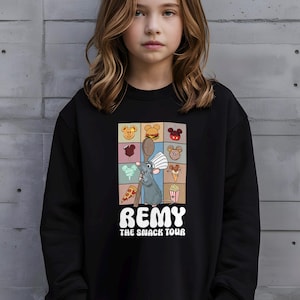 Disney Ratatouille Sweatshirt, Disney Cute Mouse Sweatshirt, Chef Remy Hoodie, Pixar Ratatouille Crewneck, Remy Gusteau&#39;s Sweatshirt 363013