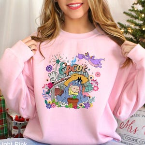 Disney Characters Epcot Sweatshirt, Disney Epcot International Flower & Garden Festival 2025 Hoodie, Disney Matching Crewneck 363053