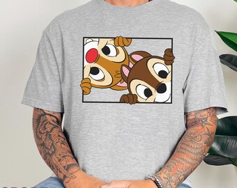 Chip and Dale Shirt, Double Trouble Shirt, Disney Family Trouble Shirt, Disney Family Shirt,Disney Couple Shirts, Disney Matching Tee 363584