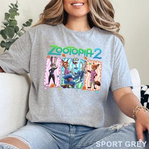 Zootopia 2 Disney Shirt, Walt Disney World Shirt, Judy Hopps Nick Wilde Gary De'Snake Shirt, Disneyland Zootopia Tee 364537 image 1