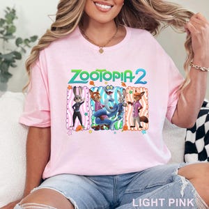 Zootopia 2 Disney Shirt, Walt Disney World Shirt, Judy Hopps Nick Wilde Gary De'Snake Shirt, Disneyland Zootopia Tee 364537 image 8