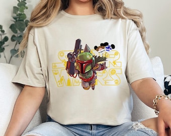 Star Wars Mandalorian Shirt, Star Wars Day Shirt, Disney Star Wars Shirt, Star Wars Shirt, Droid Shirt, 361306