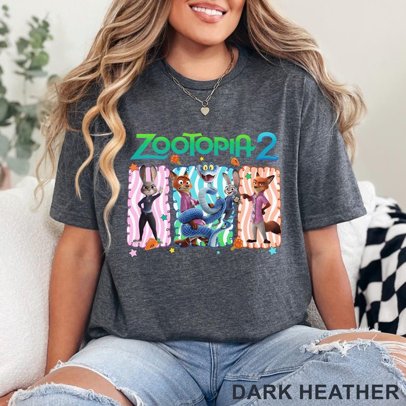 Zootopia 2 Disney Shirt, Walt Disney World Shirt, Judy Hopps Nick Wilde Gary De'Snake Shirt, Disneyland Zootopia Tee 364537 image 11