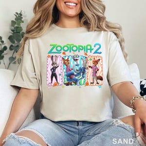 Zootopia 2 Disney Shirt, Walt Disney World Shirt, Judy Hopps Nick Wilde Gary De'Snake Shirt, Disneyland Zootopia Tee 364537 image 20