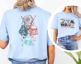 Disney Star Wars, Darth Vader Shirt,Galaxy's Edge Shirt, Death Star Shirt, Retro Star Wars Shirt, Mandalorian Shirt, Death Star Shirt 362434