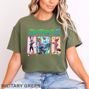Zootopia 2 Disney Shirt, Walt Disney World Shirt, Judy Hopps Nick Wilde Gary De'Snake Shirt, Disneyland Zootopia Tee 364537 image 13