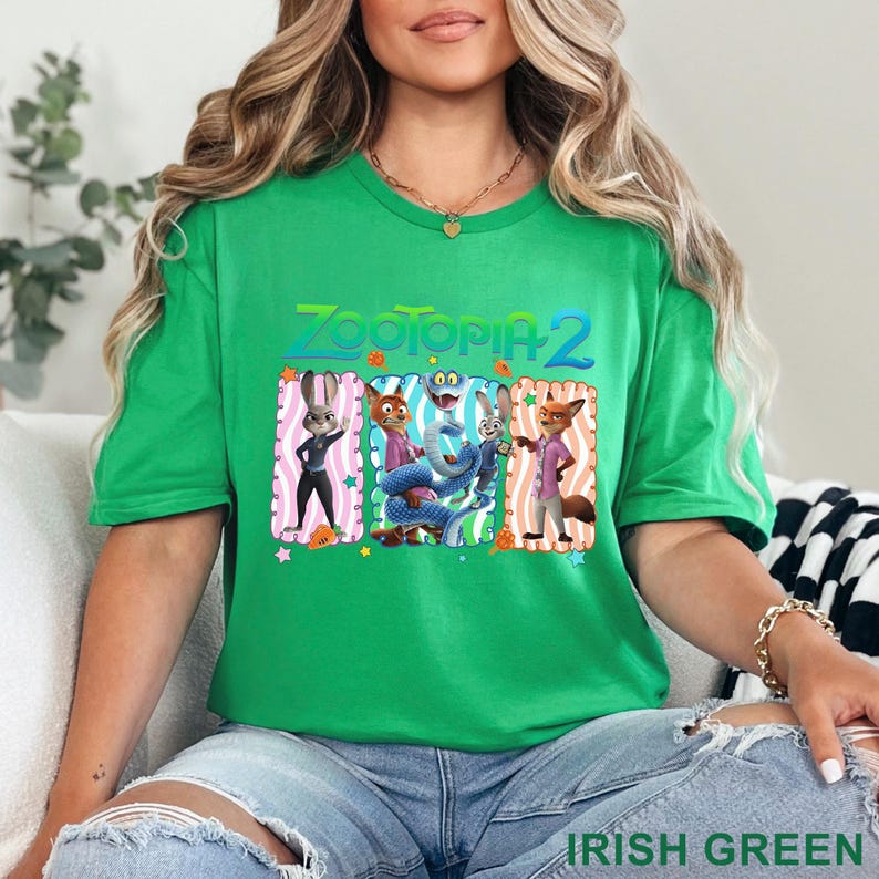 Zootopia 2 Disney Shirt, Walt Disney World Shirt, Judy Hopps Nick Wilde Gary De'Snake Shirt, Disneyland Zootopia Tee 364537 image 6