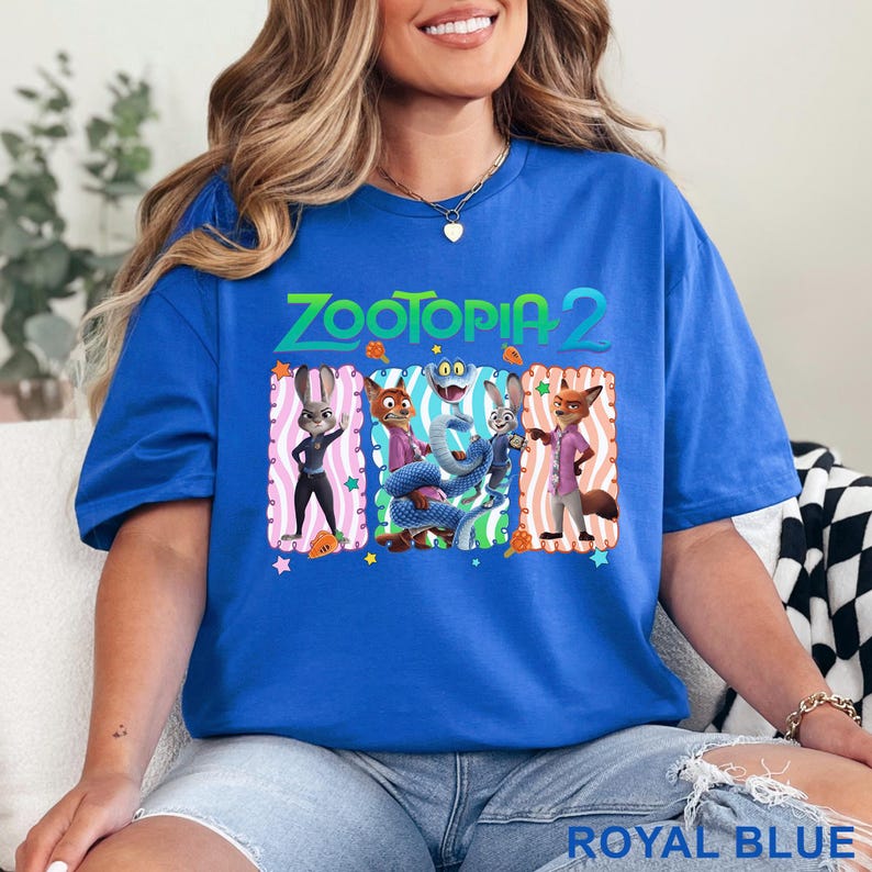 Zootopia 2 Disney Shirt, Walt Disney World Shirt, Judy Hopps Nick Wilde Gary De'Snake Shirt, Disneyland Zootopia Tee 364537 image 17