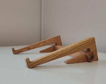 Wood Laptop Stand | Handmade | Macbook Laptop Stand | Laptop Stand desk | Computer Stand | Work From Home | Gift for him