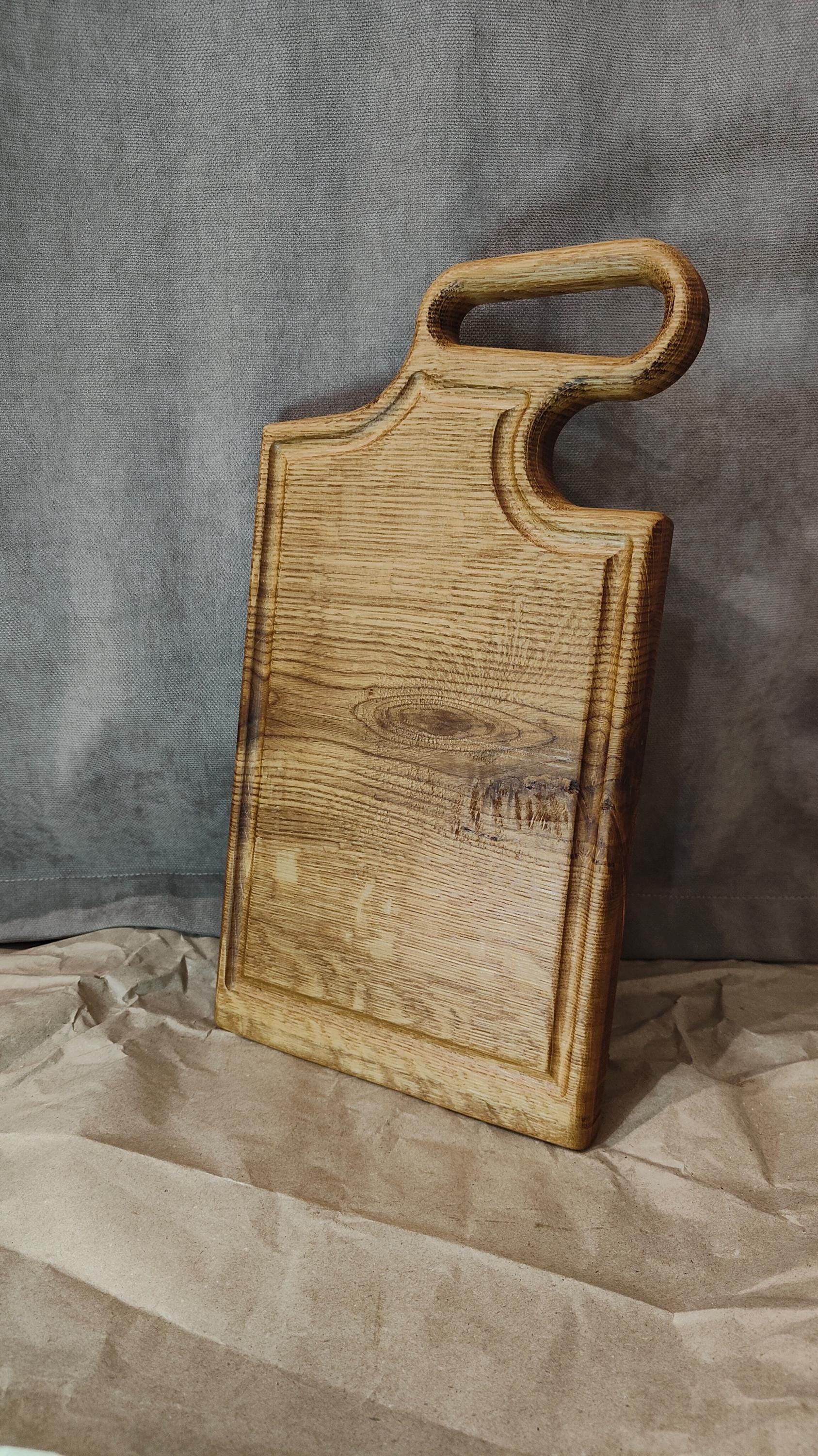 Solid Oak Wood cutting boards | Natural wood treated with oil | Ecological handmade product