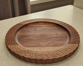 Natural wood texture plate | Handmade wooden plate | Modern wooden plate | Wooden charcuterie board | Wooden cheese plate.