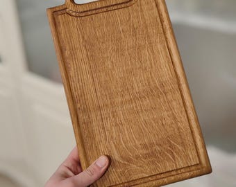 Solid Oak Wood cutting boards | Natural wood treated with oil | Ecological handmade product