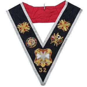 Rose Croix 32nd Degree Collar