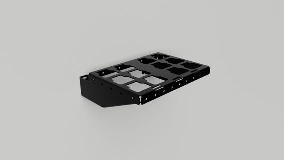 Heavy Duty Double Packout Base - Side Mount