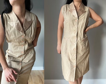 Vintage shirt dress