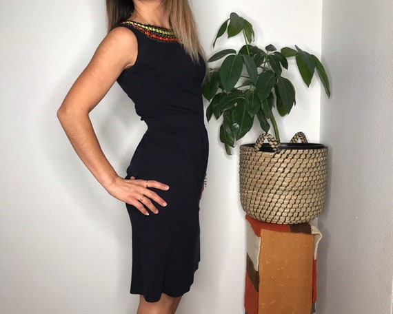 Milly black dress cheap