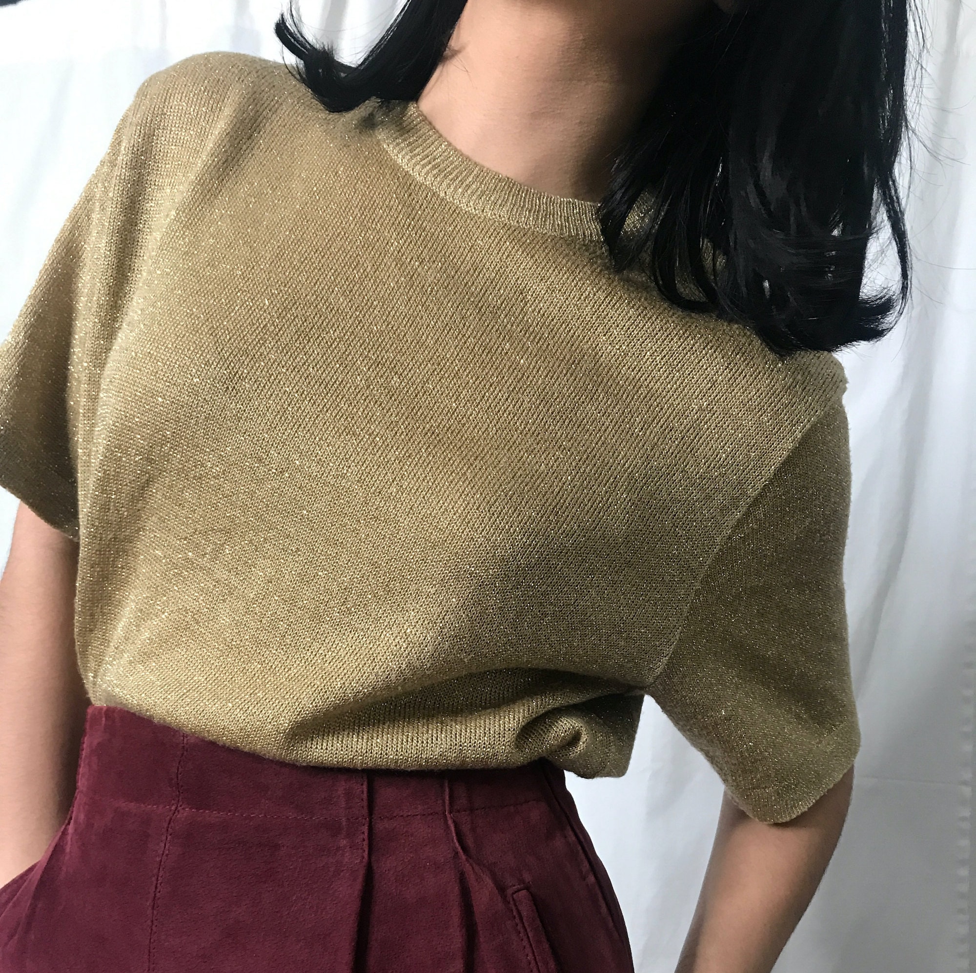 Short Sleeve Sweater Shirt Rochelle Zip 