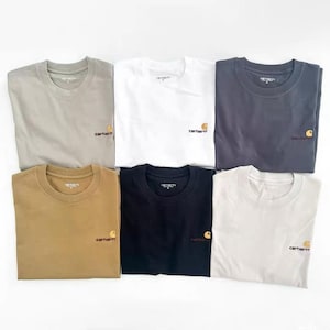 Carhartt Basic T-Shirt – 6 Color Choices | Classic Logo | Everyday Wear