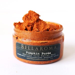MASCARILLA FACIAL Brillo Saludable Puré de Calabaza