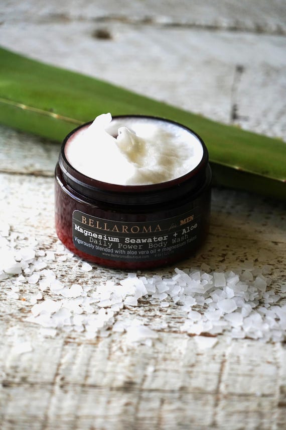 Magnesium Seawater + Aloe Daily Power BODY WASH - Etsy