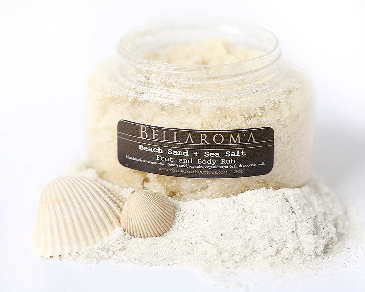 Beach Sand + Sea Salt FOOT and BODY RUB