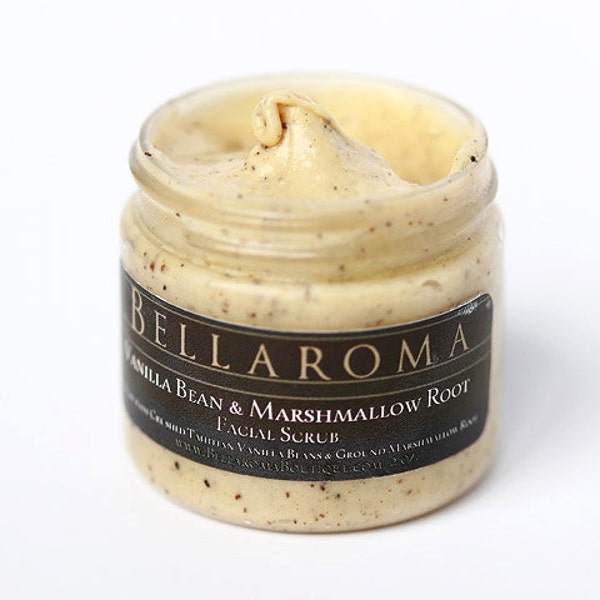 Vanilla Bean + Marshmallow Root FACIAL SCRUB