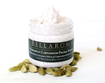 Coconut Cardamom FACIAL SCRUB- As Seen at the Primetime Emmy Awards